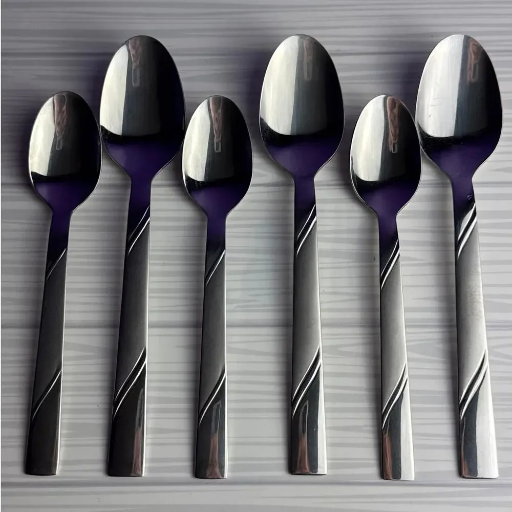 12 Pc Cambridge Maren Tessa Flatware Lot Salad Forks Knives Spoons Replacement